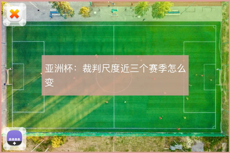 亚洲杯:裁判尺度近三个赛季怎么变